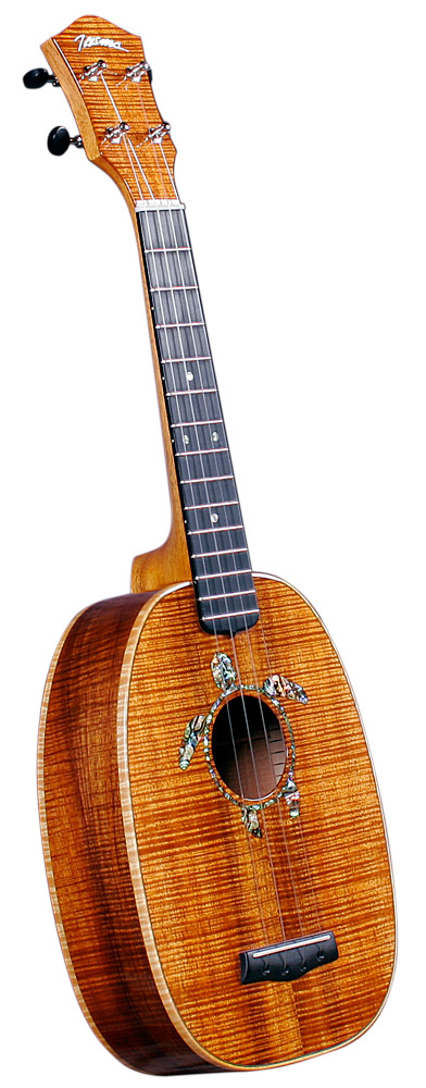 Igangværende komme ud for Sløset Turtle Tenor Pineapple Ukulele – Talsma String Instruments